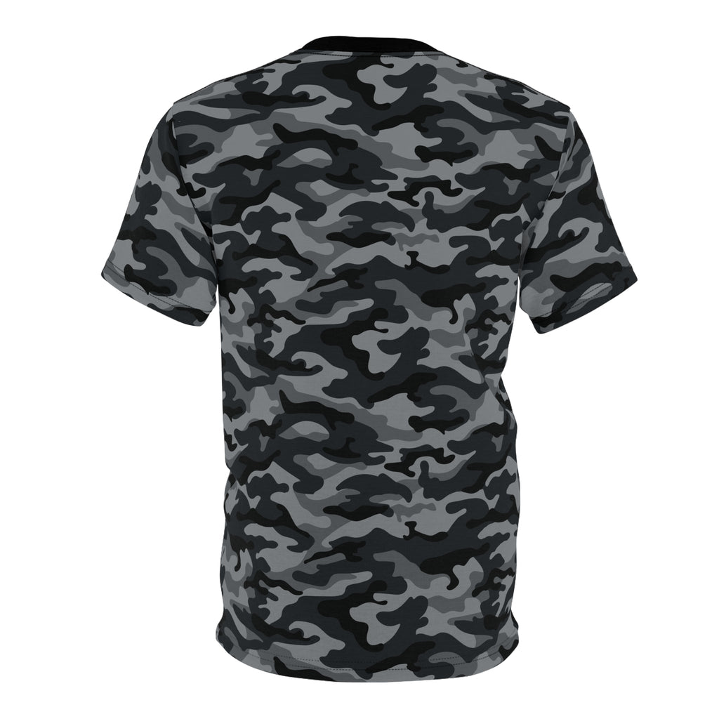 Black Square OPS Black Camo T - Black stitching - 4 oz.