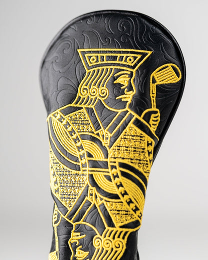 Black/Gold Jack of Spades - Hybrid Cover - Pins and Aces