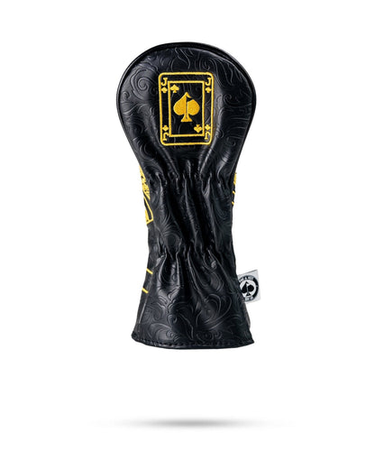Black/Gold Jack of Spades - Hybrid Cover - Pins and Aces