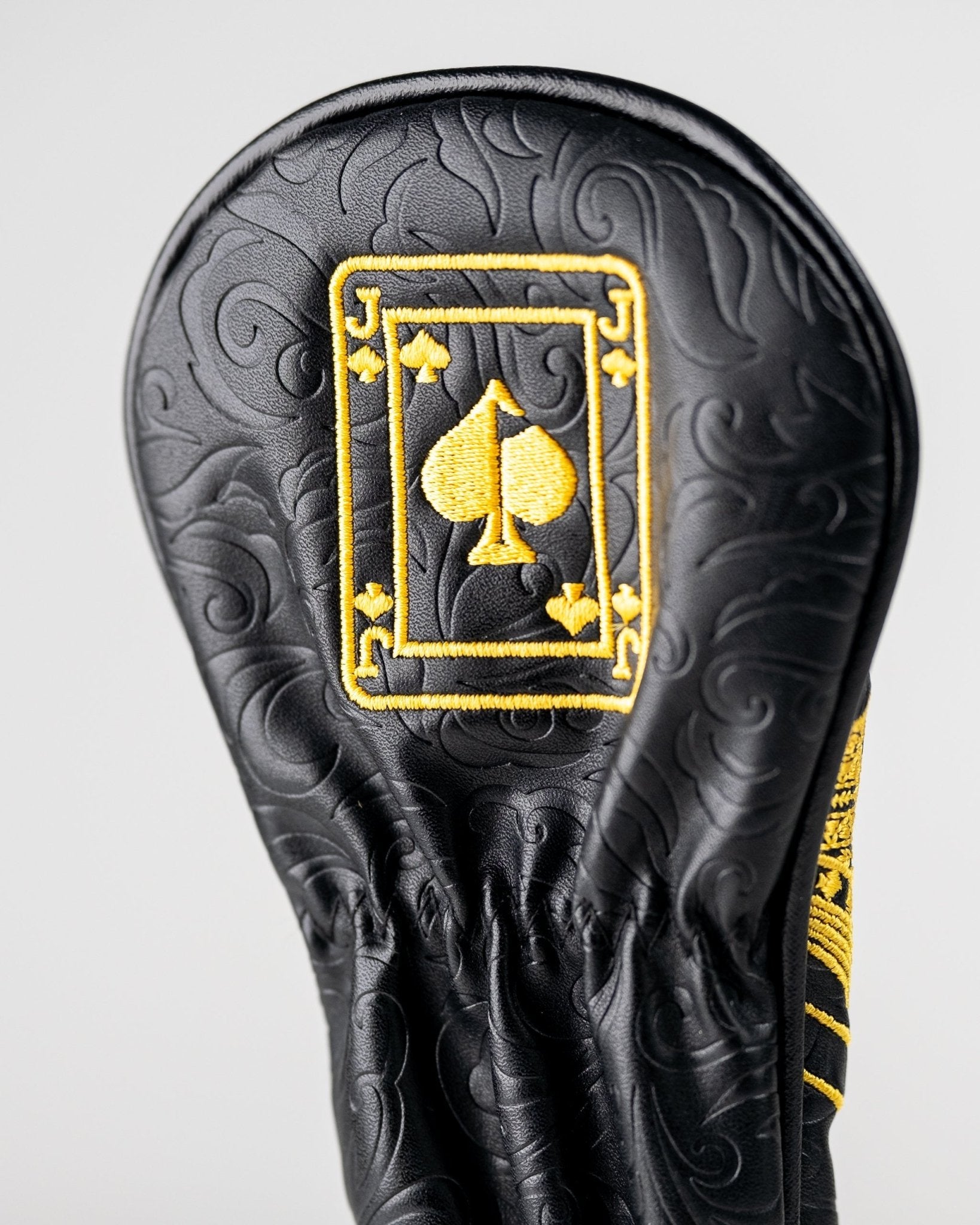 Black/Gold Jack of Spades - Hybrid Cover - Pins and Aces