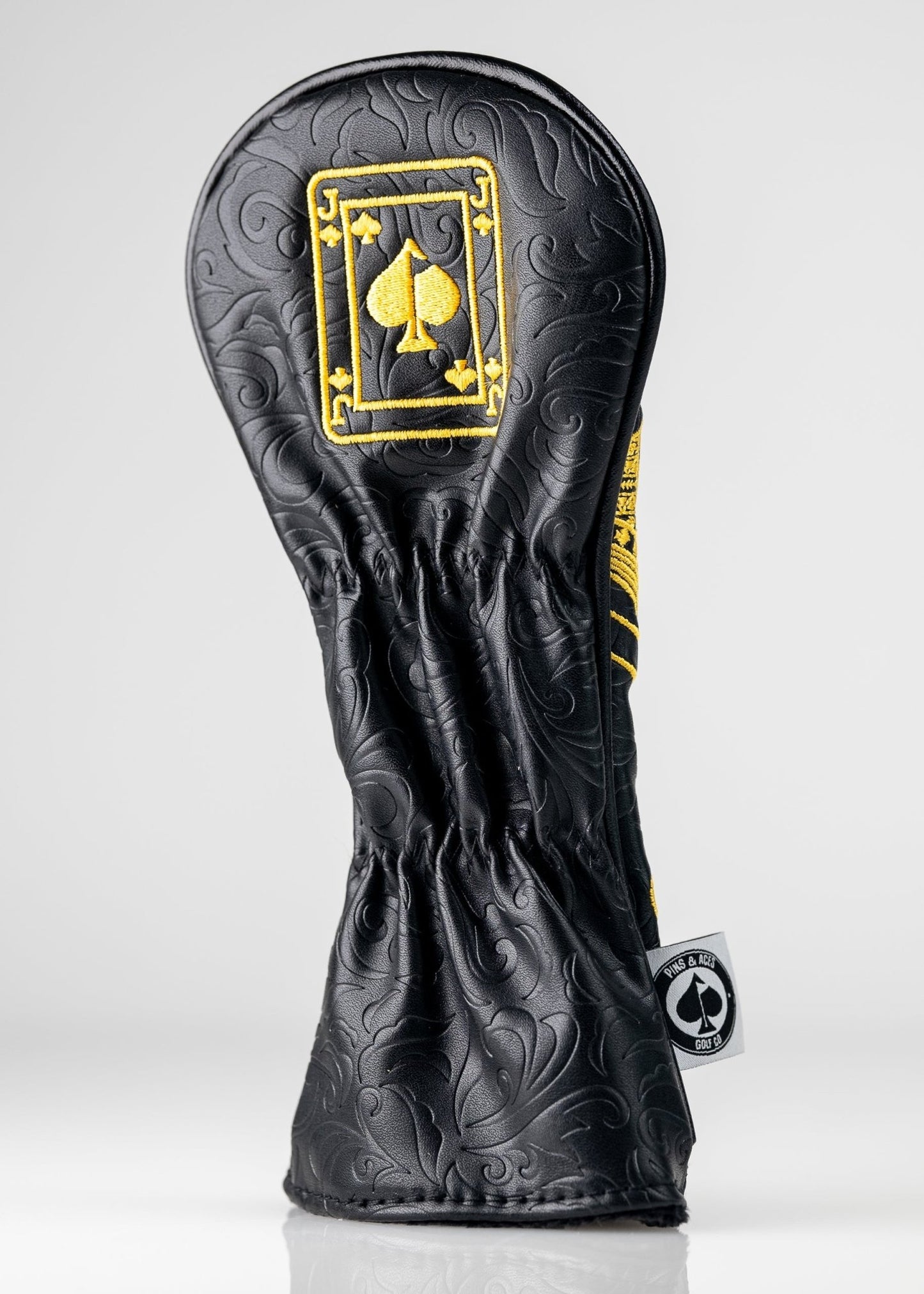 Black/Gold Jack of Spades - Hybrid Cover - Pins and Aces