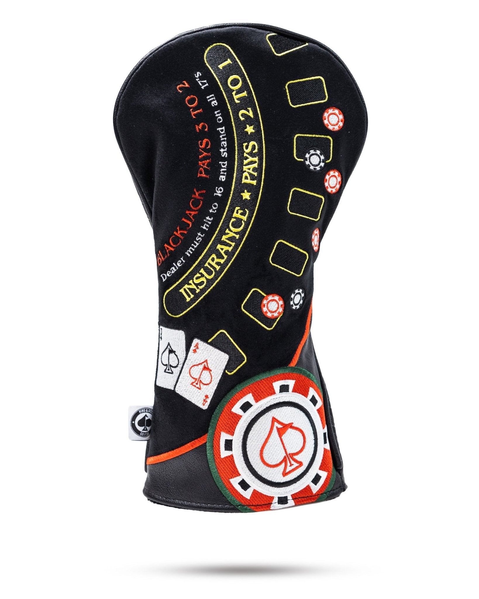 Blackjack - Driver Cover - Pins and Aces