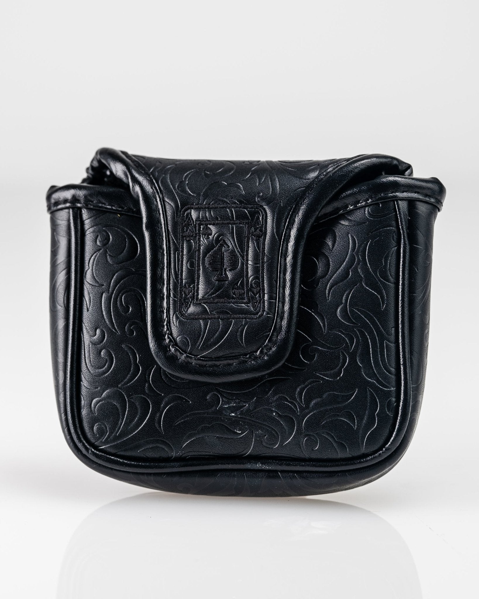 Blackout Ace of Spades - Mallet Putter Cover - Pins and Aces