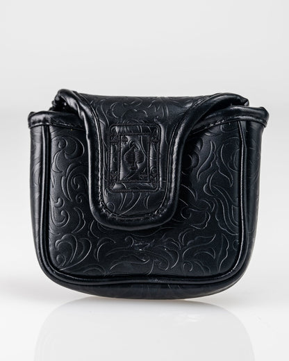 Blackout Ace of Spades - Mallet Putter Cover - Pins and Aces
