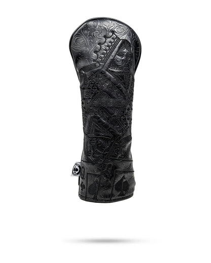 Blackout Queen of Spades - Fairway Cover - Pins and Aces