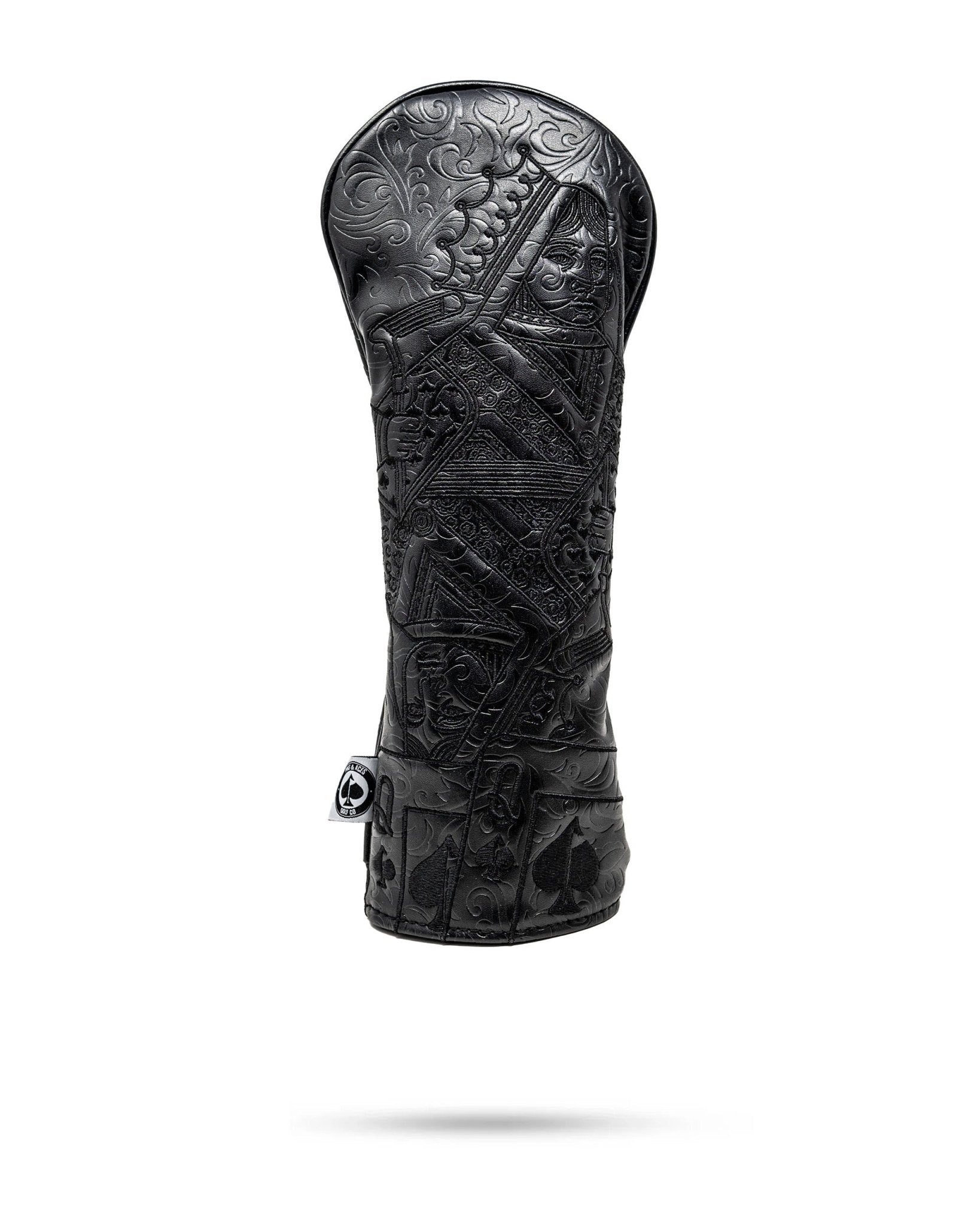 Blackout Queen of Spades - Fairway Cover - Pins and Aces