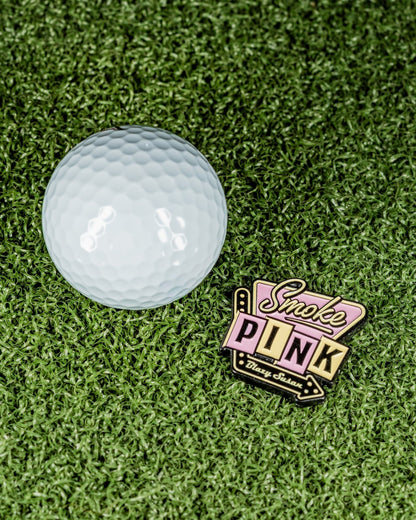 Blazy Susan Smoke Pink - Ball Marker - Pins and Aces