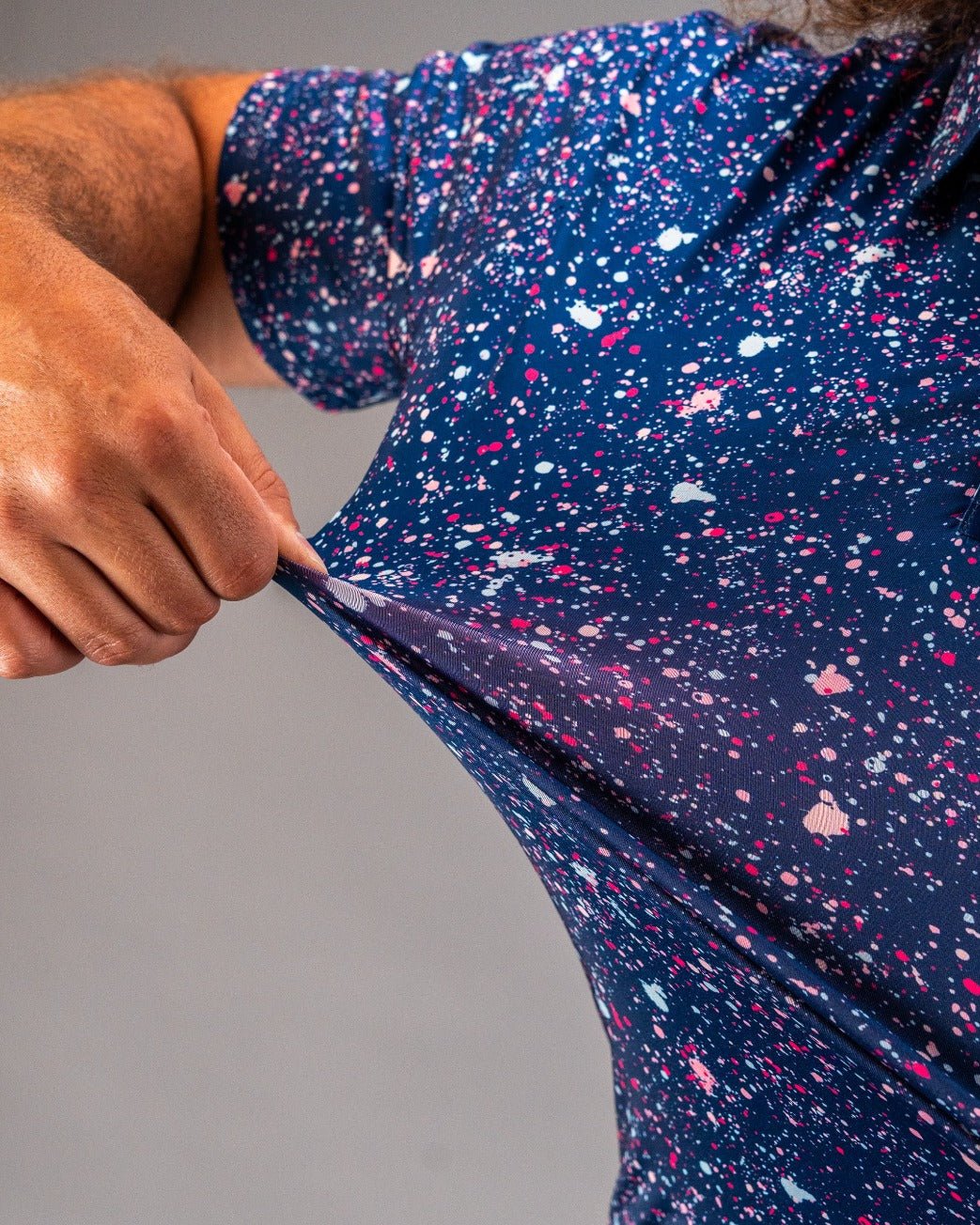Blue Splatter - Pins and Aces