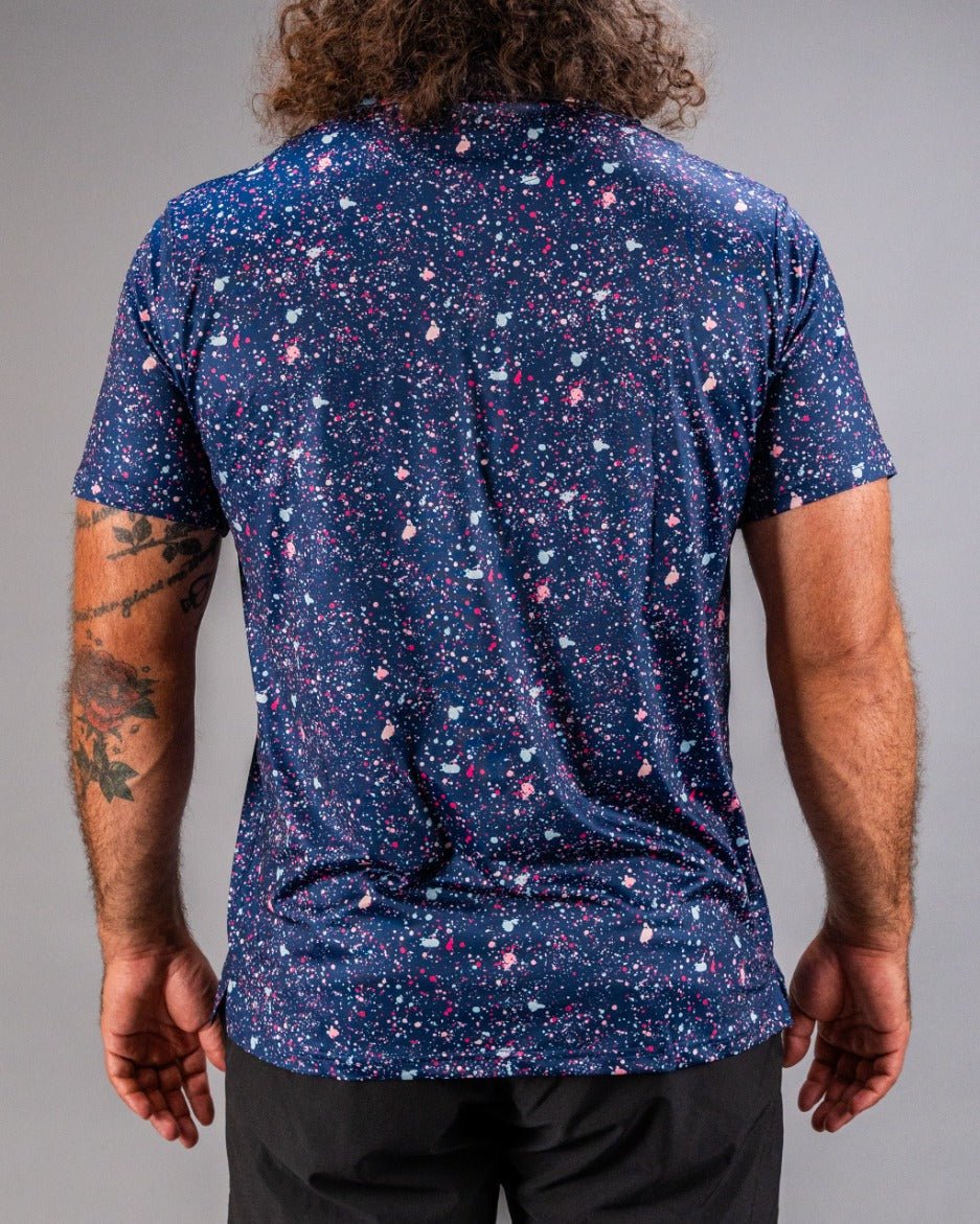 Blue Splatter - Pins and Aces