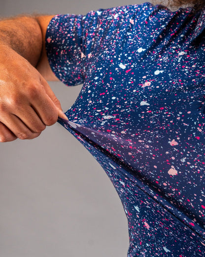 Blue Splatter - Pins and Aces