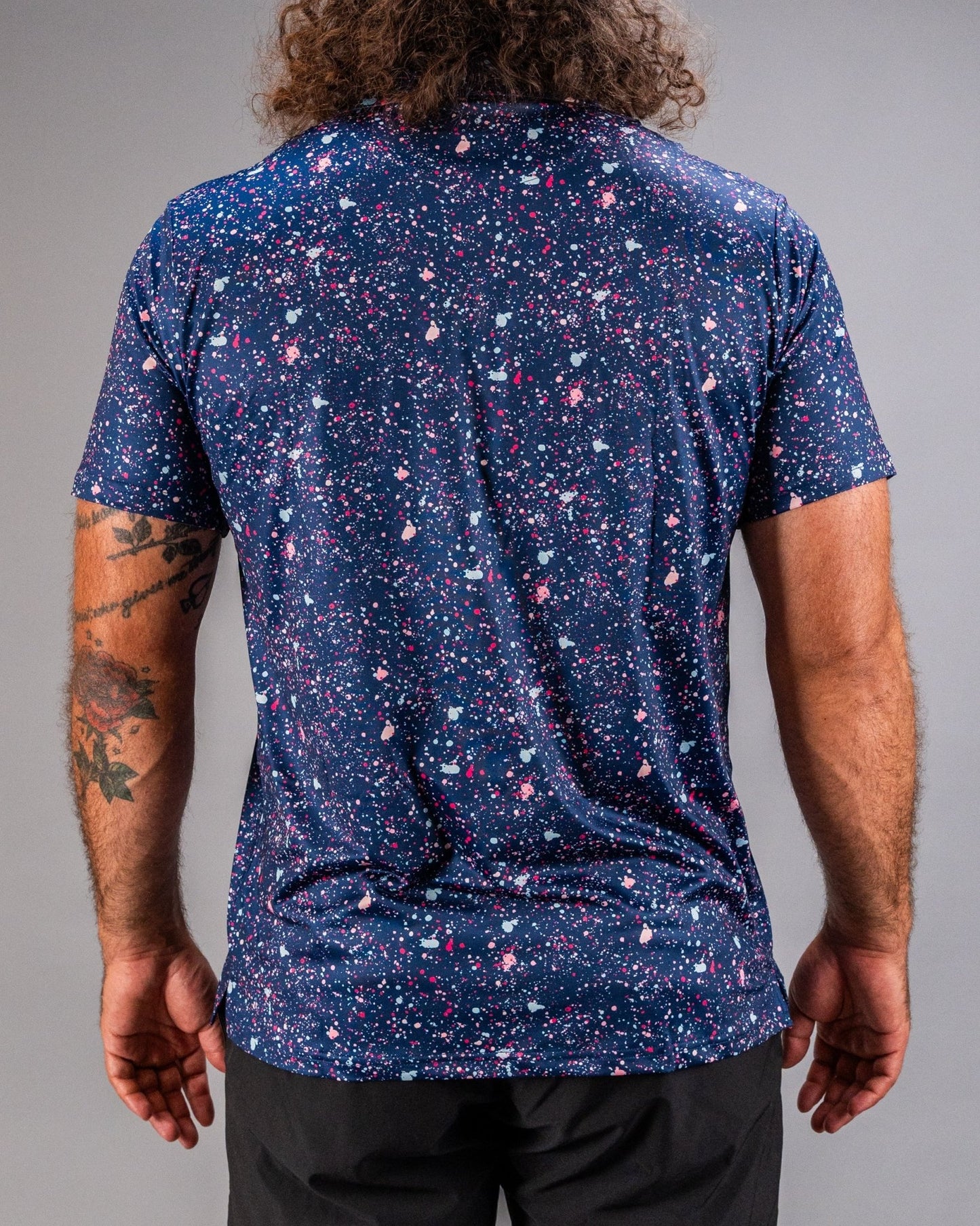 Blue Splatter - Pins and Aces