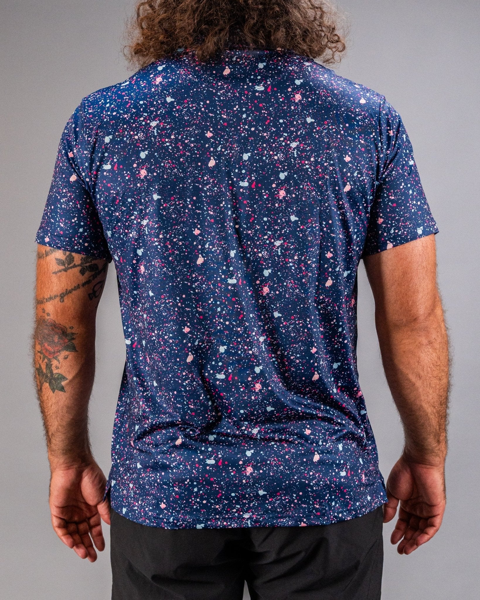 Blue Splatter - Pins and Aces