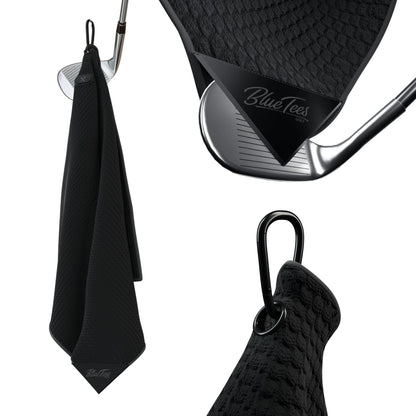 Blue Tees Golf Premium Magnetic Towel - Caddy Towel 18x36" - Palm