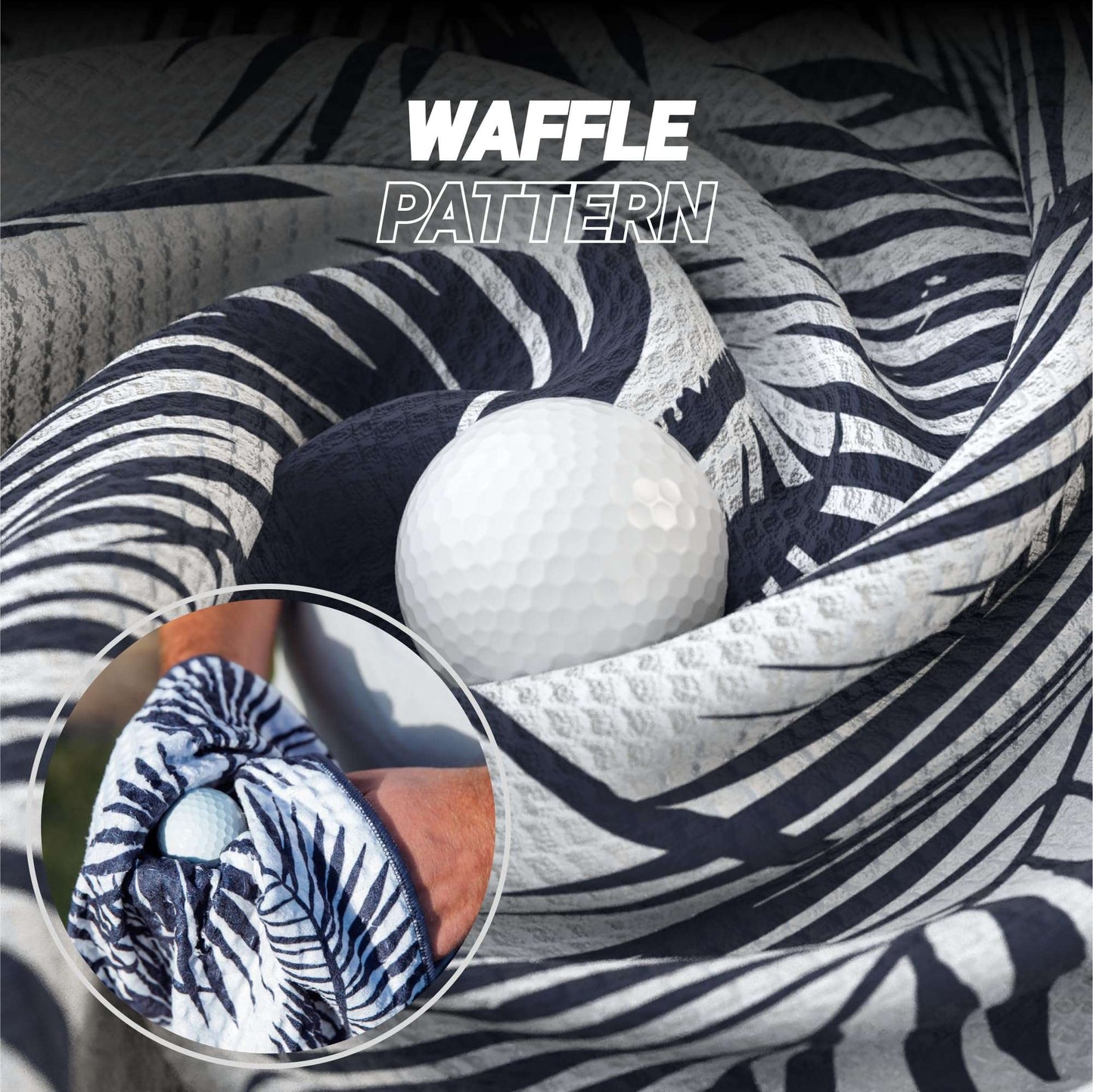 Blue Tees Golf Premium Magnetic Towel - Blue Tees Golf