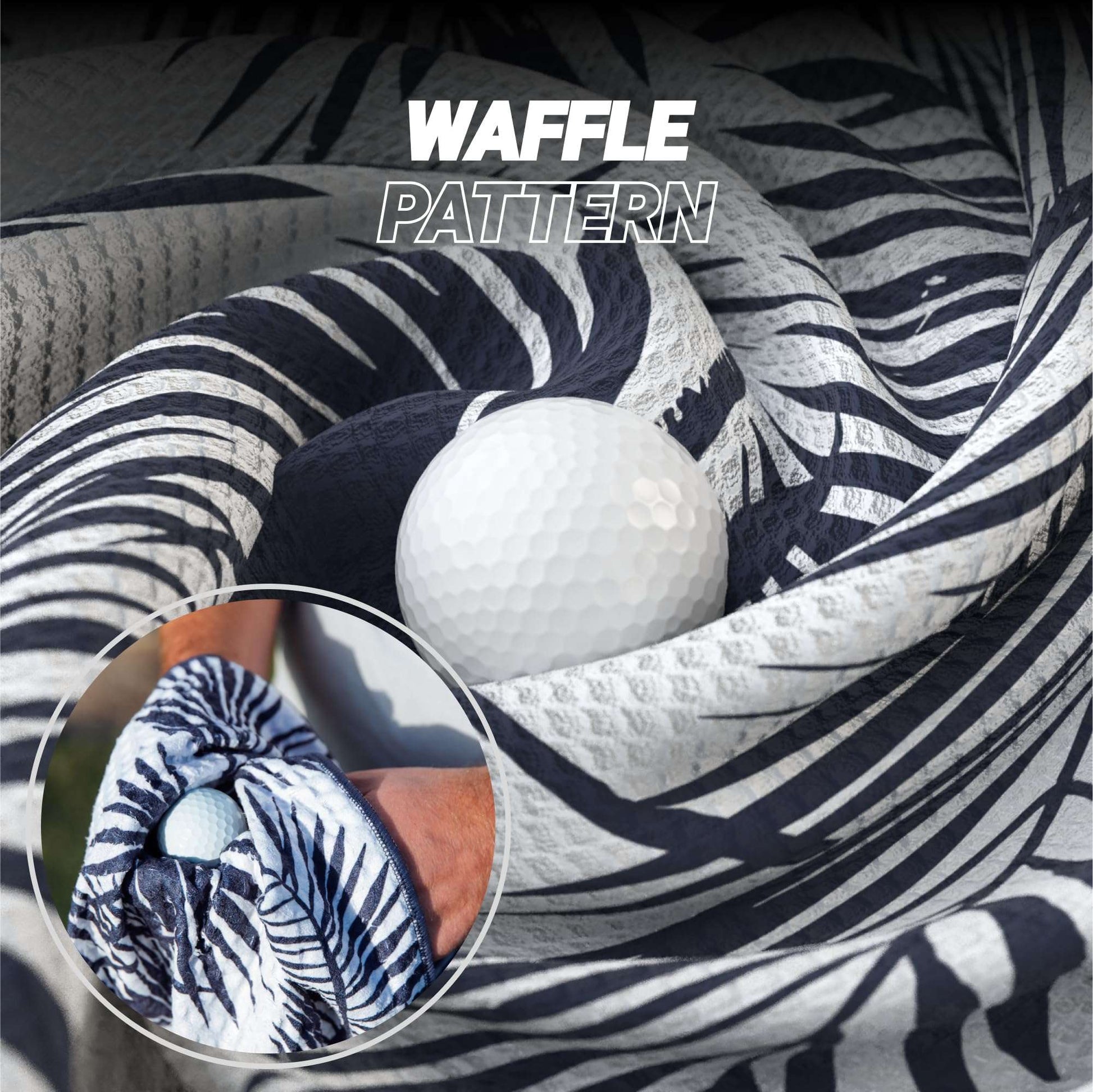 Blue Tees Golf Premium Magnetic Towel - Blue Tees Golf