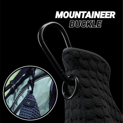 Blue Tees Golf Premium Magnetic Towel - Caddy Towel 18x36" - White