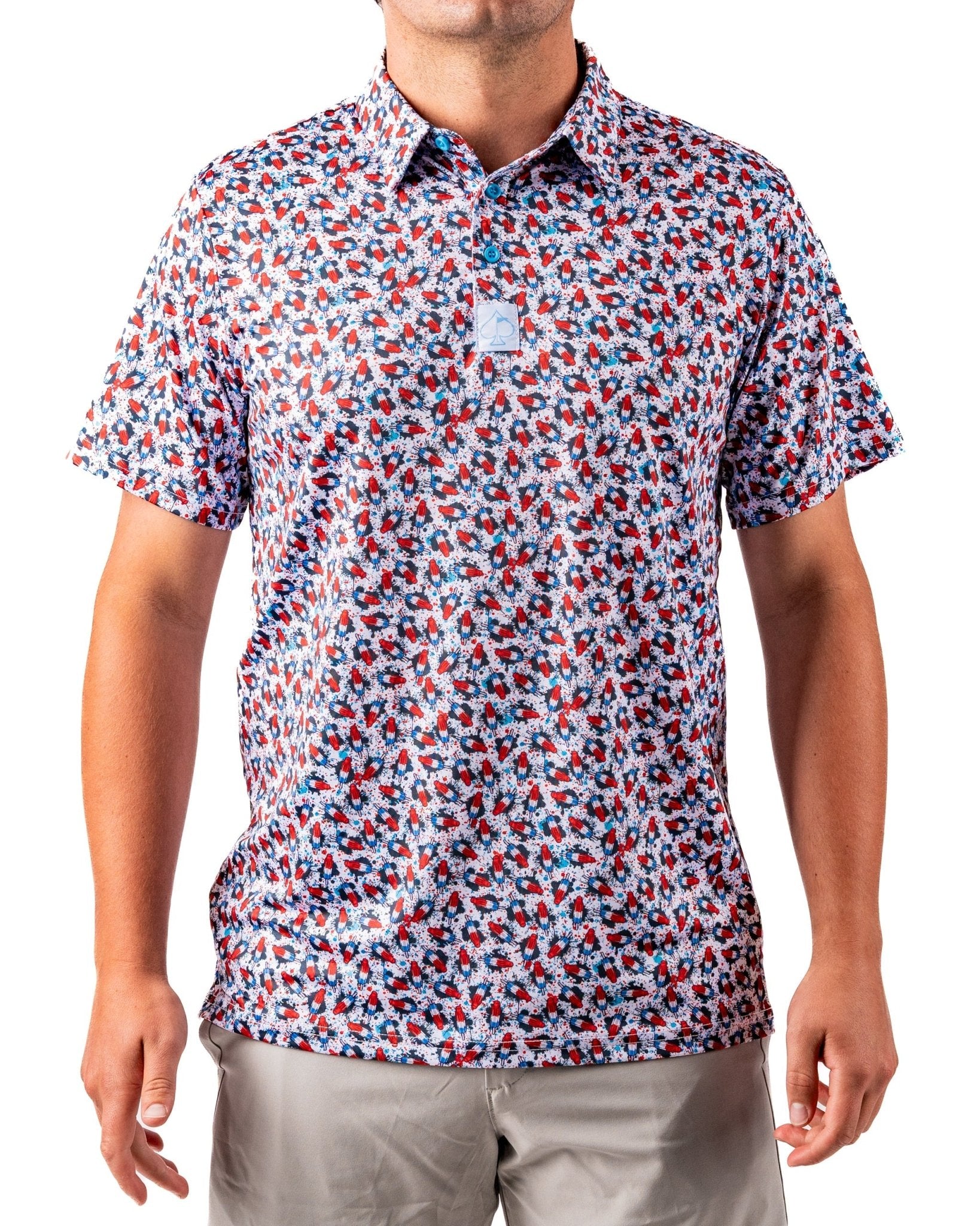 Bomb Pop Splatter - Pins and Aces