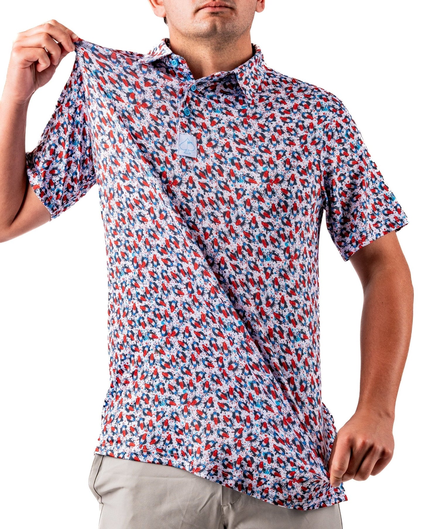 Bomb Pop Splatter - Pins and Aces