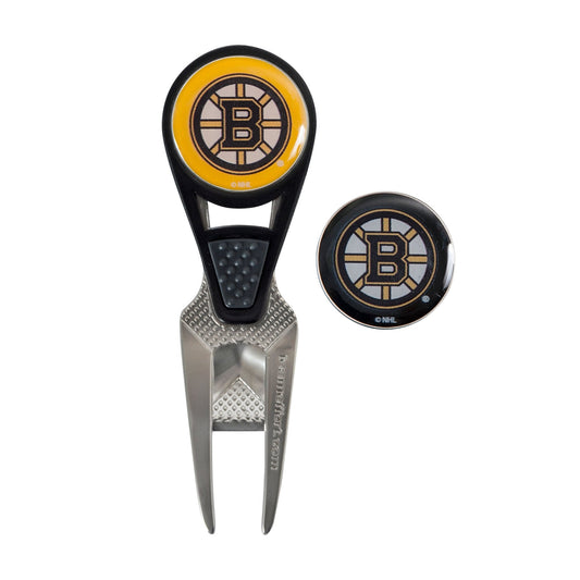 Boston Bruins CVX Ball Mark Repair Tool & 2 Ball Markers |Team Effort - Team Effort