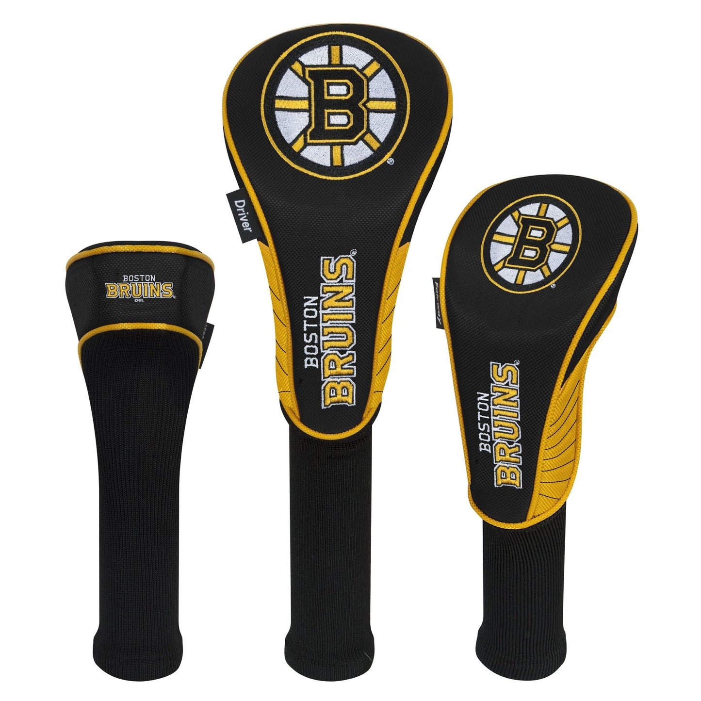 Boston Bruins Set of Three Headcovers |Team Effort - Team Effort