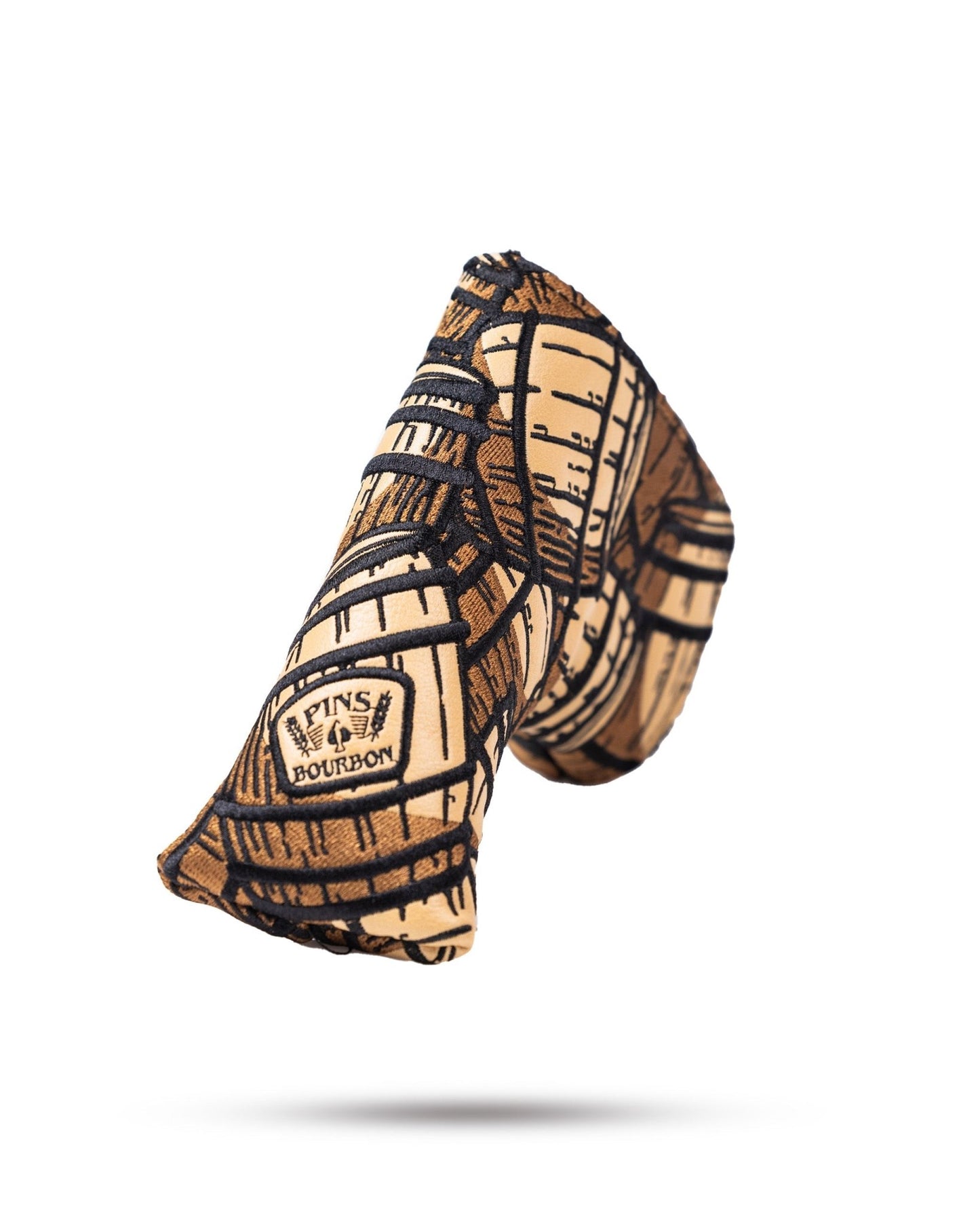 Bourbon Barrel Blade Putter Cover - Pins and Aces