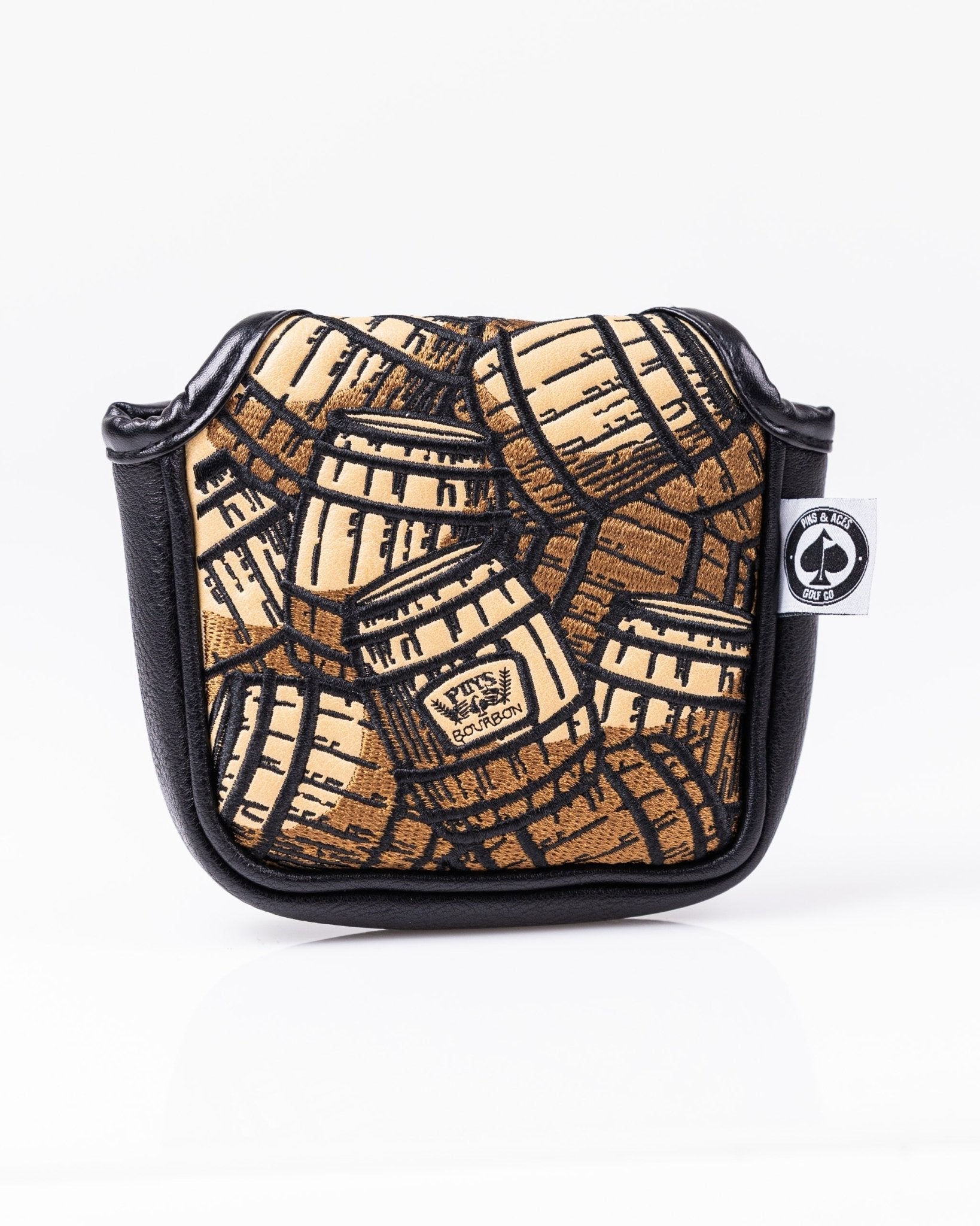 Bourbon Barrel Mallet Cover - Pins and Aces
