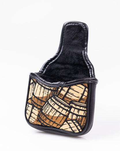 Bourbon Barrel Mallet Cover - Pins and Aces