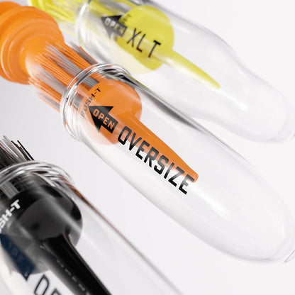 BRUSH T Premium Plastic Golf Tees - 