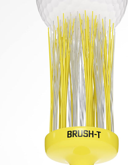 BRUSH T Premium Plastic Golf Tees - 