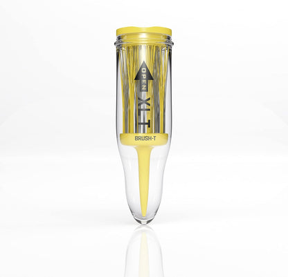 BRUSH T Premium Plastic Golf Tees - 