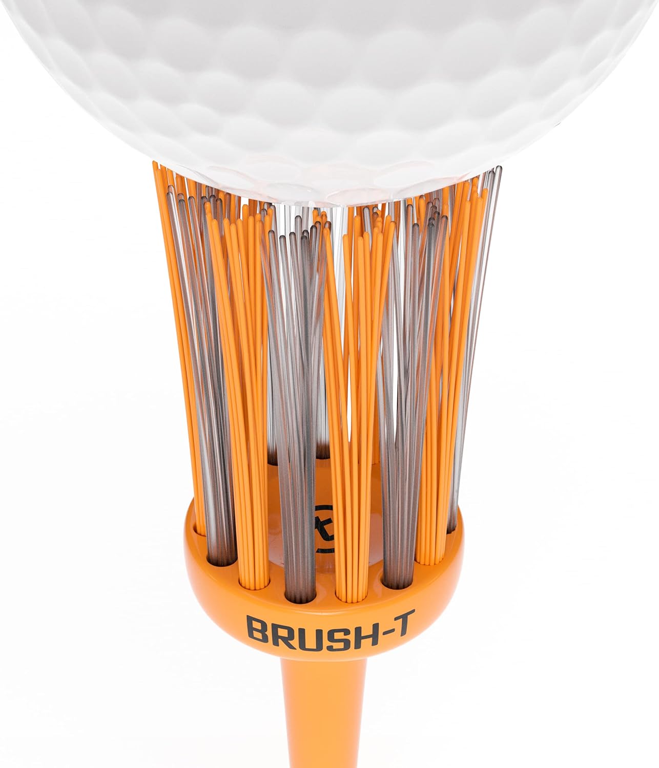 BRUSH T Premium Plastic Golf Tees - 