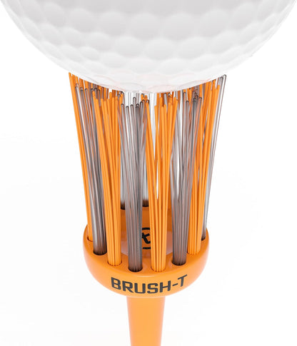 BRUSH T Premium Plastic Golf Tees - 