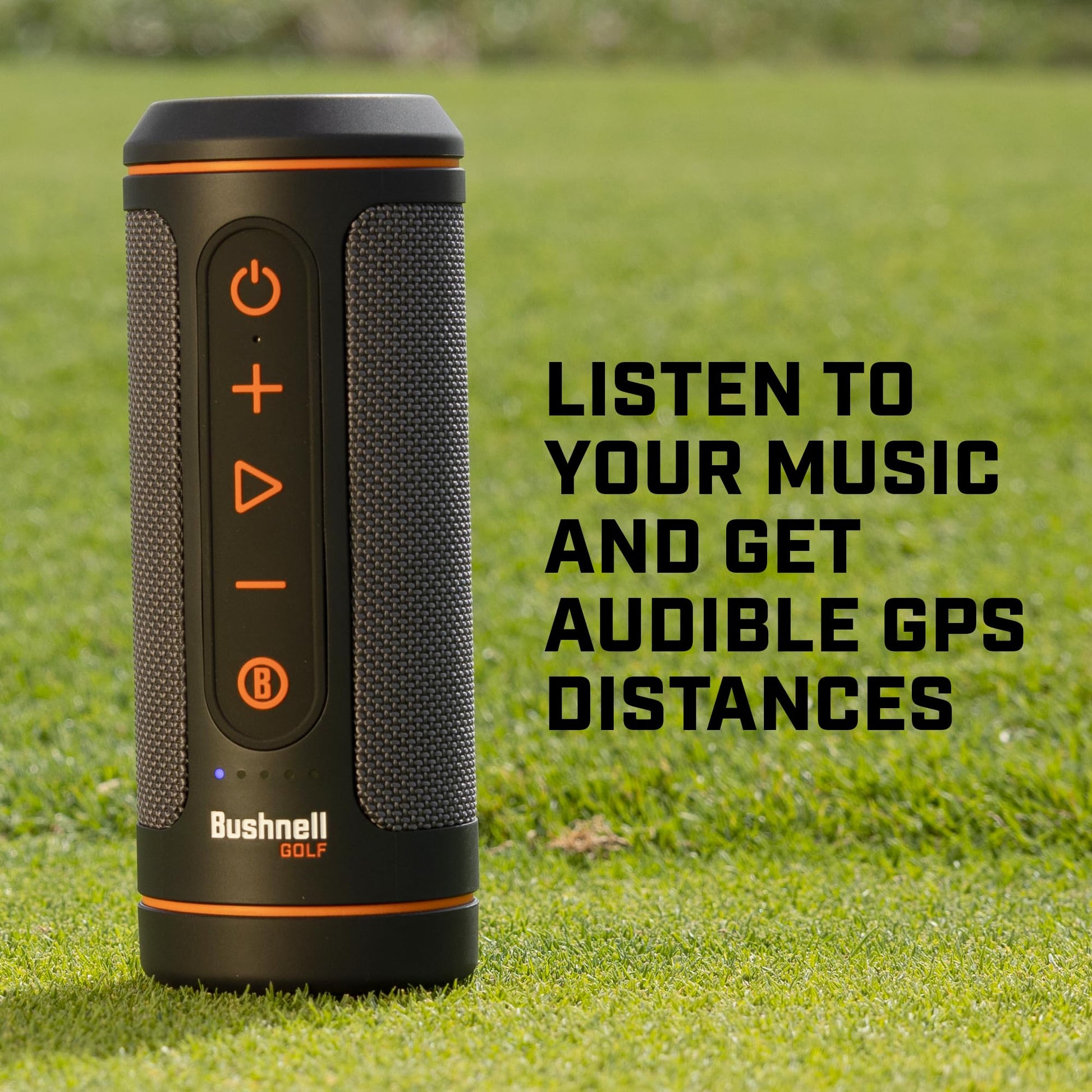 Bushnell Golf Wingman 2 Golf Speaker with Audible GPS Distances - Wingman 2 - 