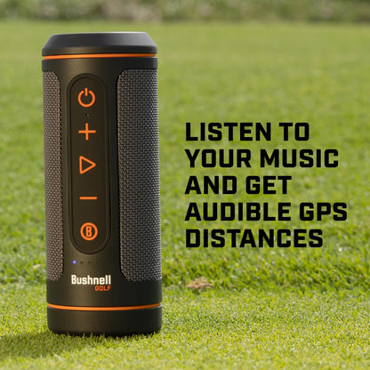 Bushnell Golf Wingman 2 Golf Speaker with Audible GPS Distances - Wingman 2 - 