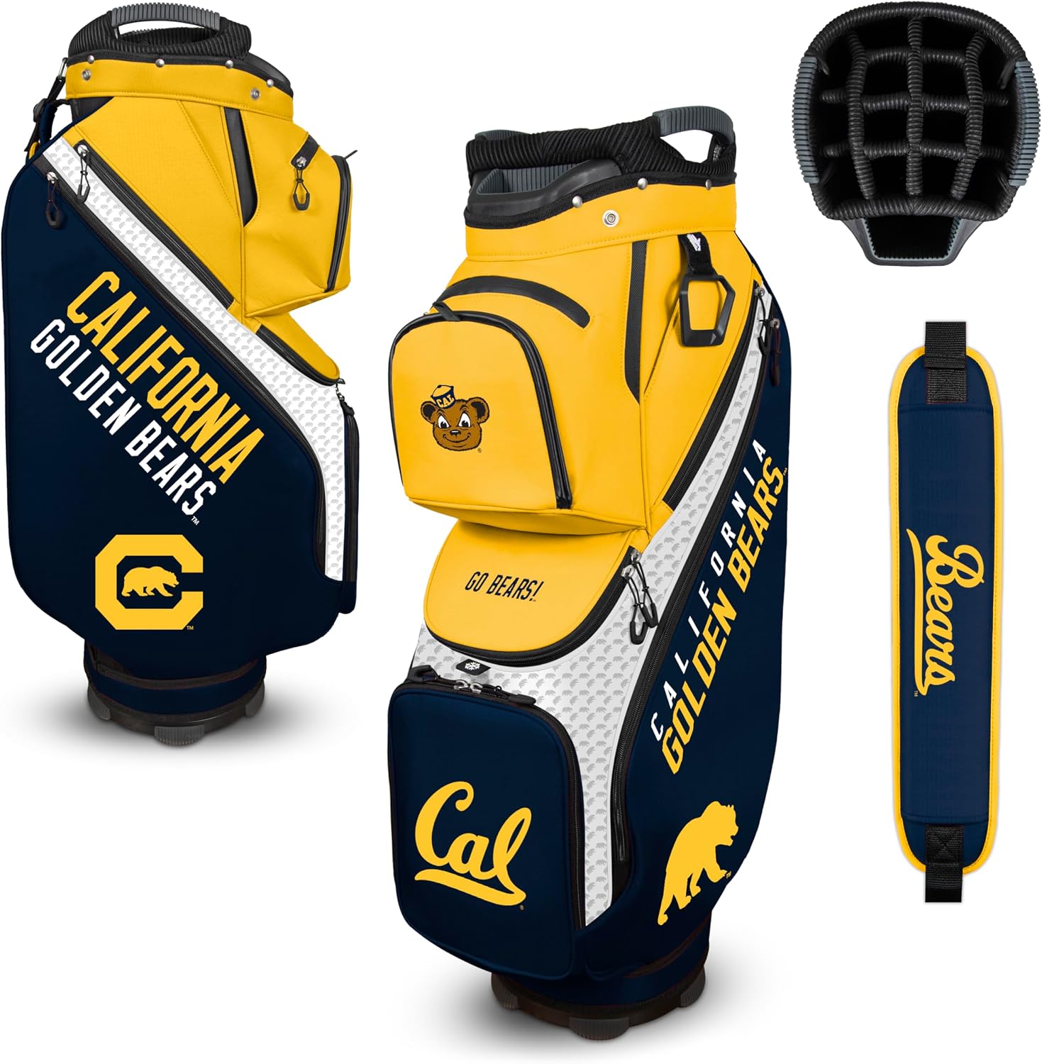 California Clubhouse Cooler Cart Bag NCAA |Team Effort - Team Effort