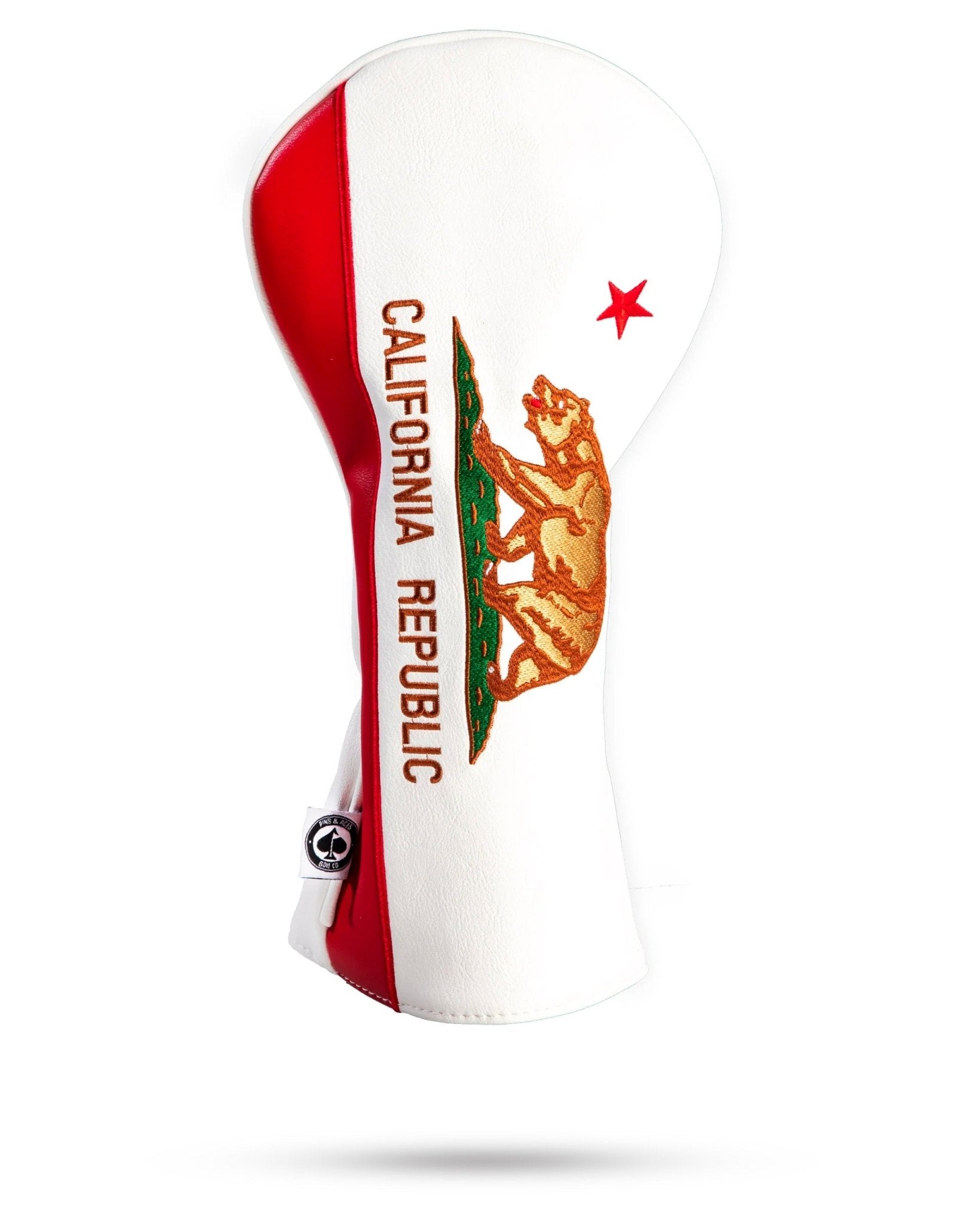 California State Flag - Driver Cover - Pins and Aces
