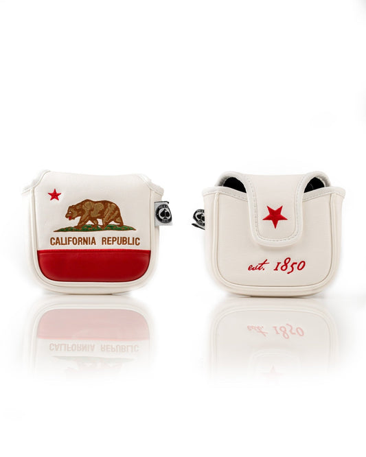 California State Flag - Mallet Putter Cover - Pins and Aces