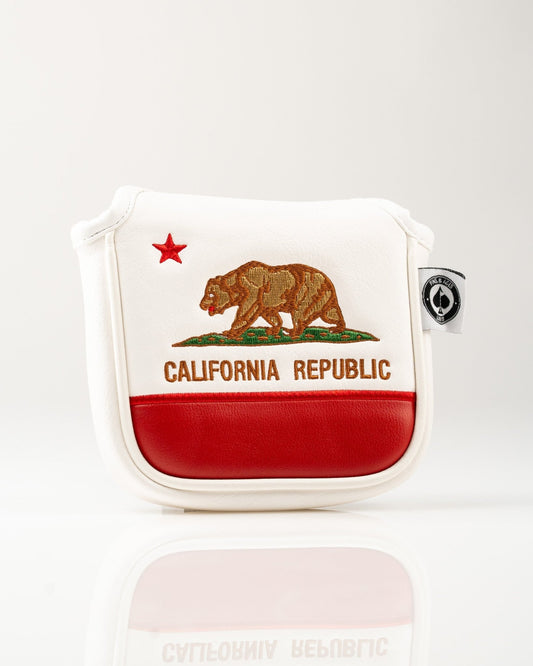 California State Flag - Mallet Putter Cover - Pins and Aces