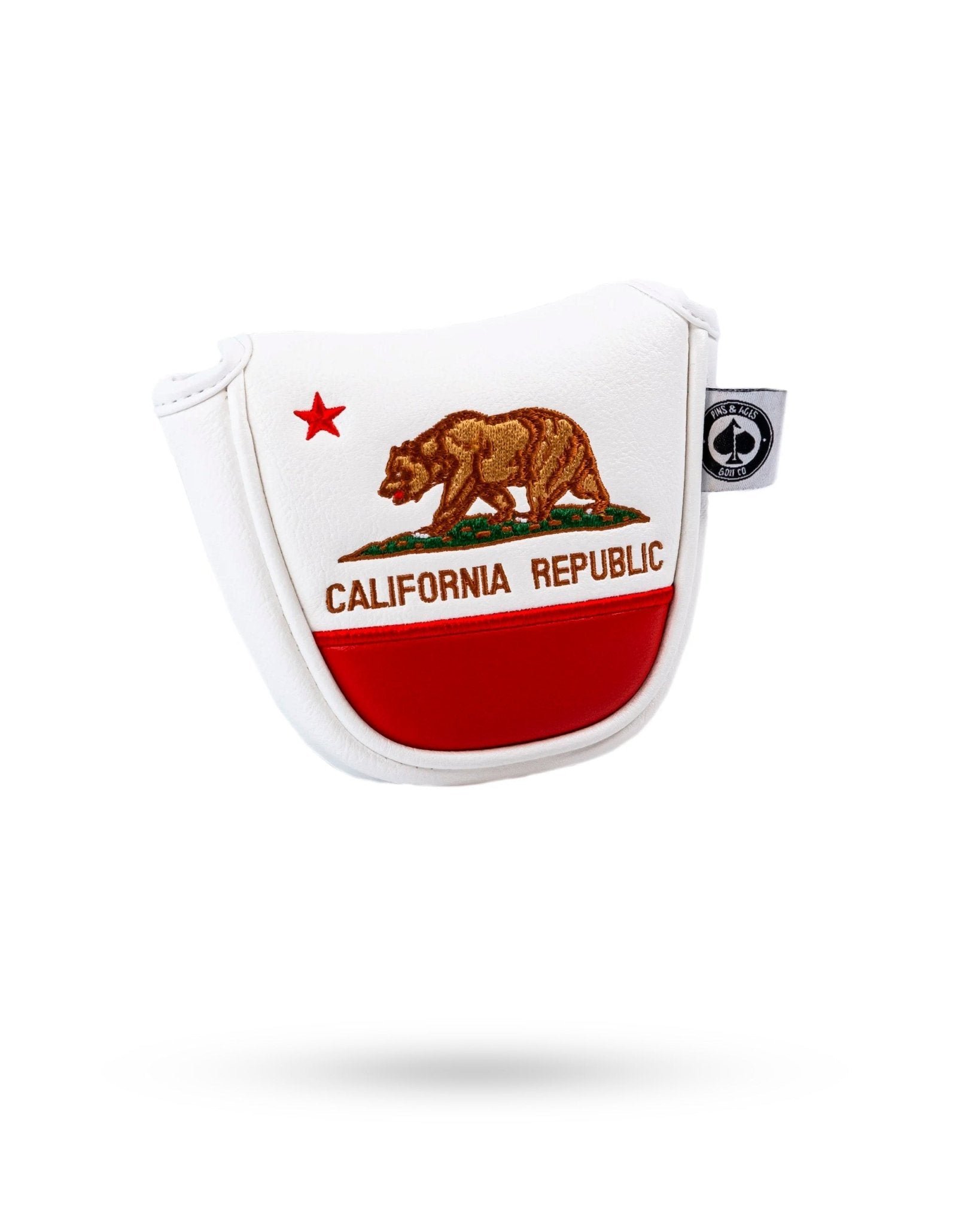 California State Flag - Mallet Putter Cover - Pins and Aces