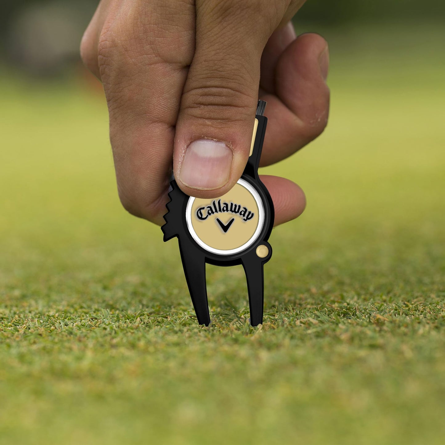 Callaway 4 - in - 1 Golf Divot Repair Tool - Callaway