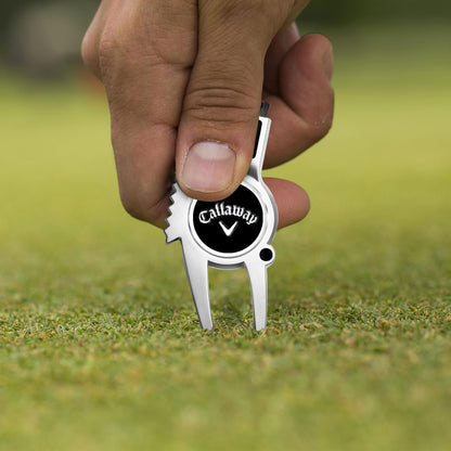 Callaway 4 - in - 1 Golf Divot Repair Tool - Callaway
