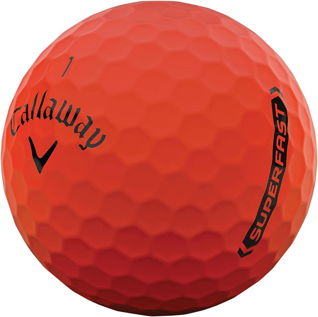 Callaway Golf 2022 Superfast Golf Balls - Red - Superfast