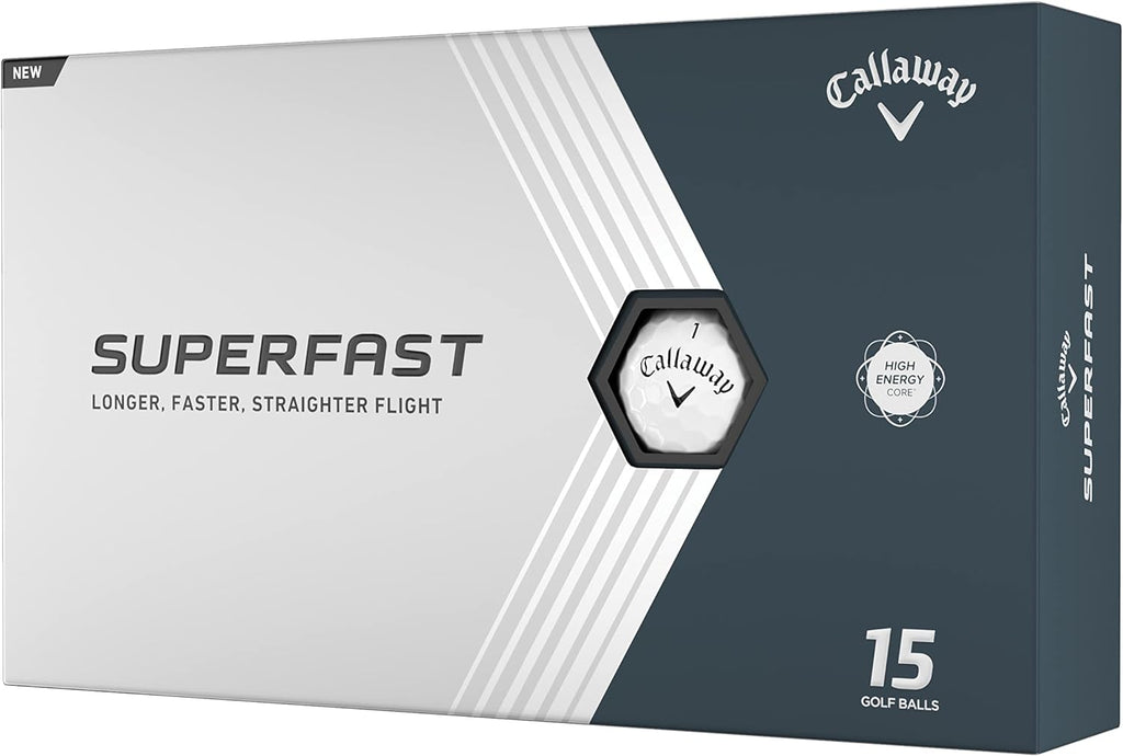Callaway Golf 2022 Superfast Golf Balls - White - Superfast