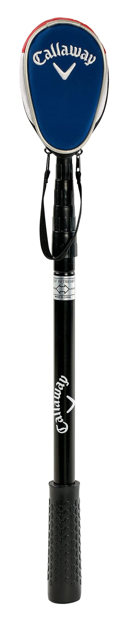 Callaway Golf Ball Retriever for Water, Telescopic with Dual - Zip Headcover - 6 Feet - Ball Retriever