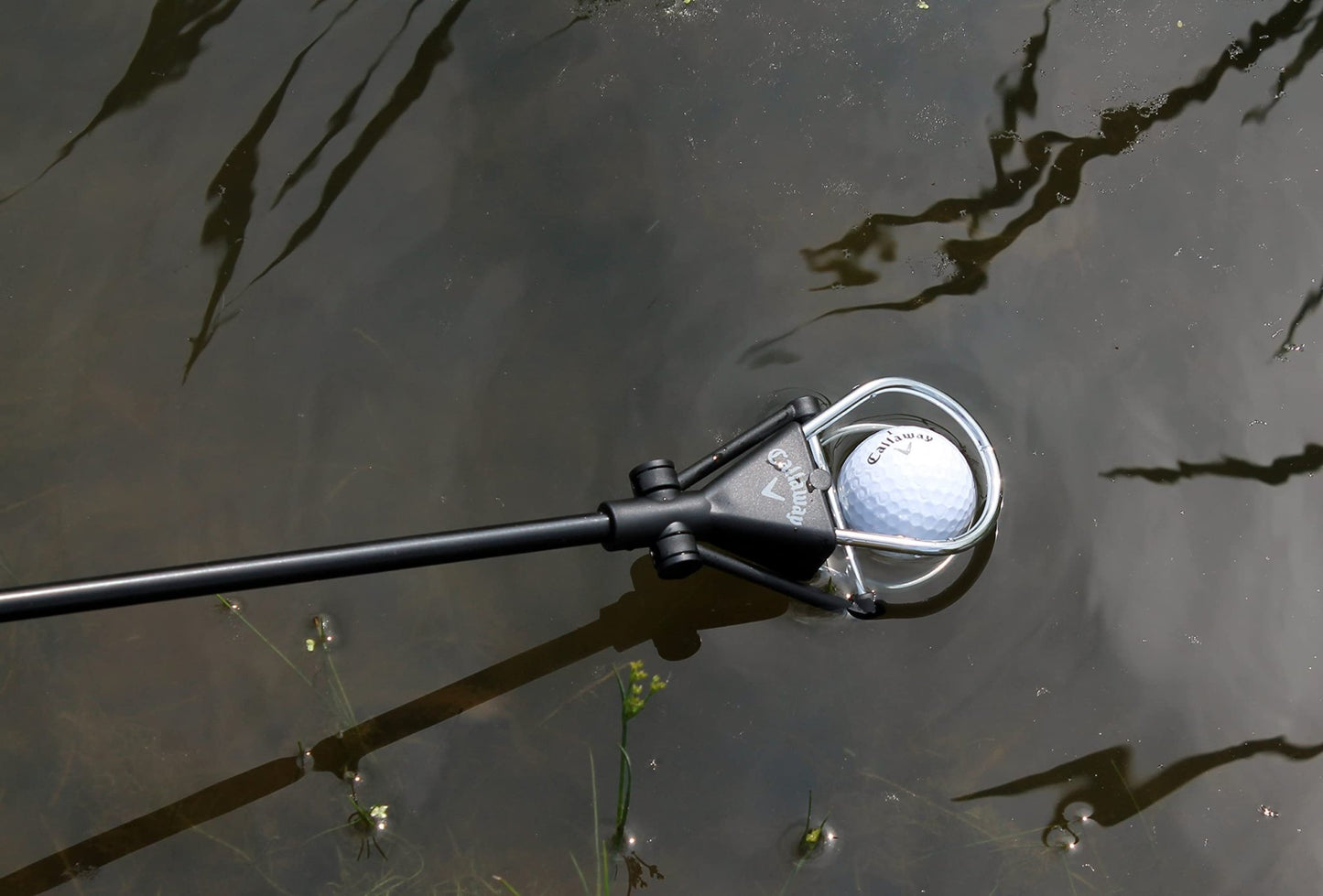 Callaway Golf Ball Retriever for Water, Telescopic with Dual - Zip Headcover - 6 Feet - Ball Retriever