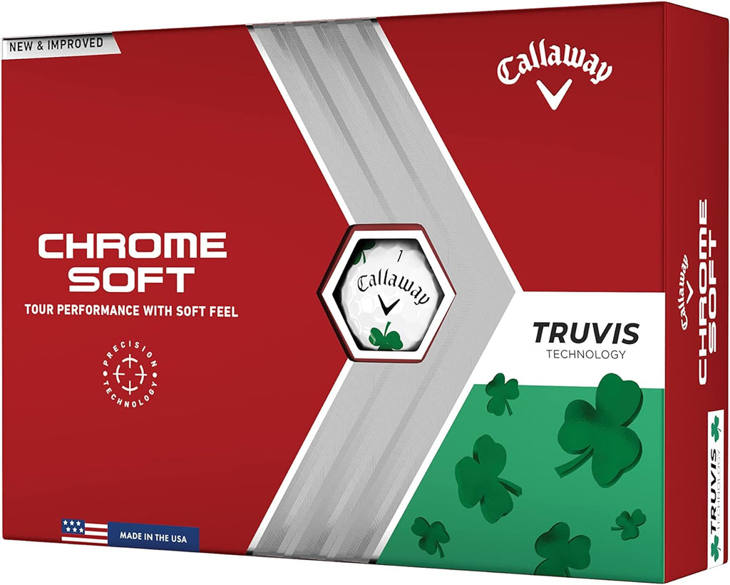Callaway Golf Chrome Soft Golf Balls - Shamrock - Truvis