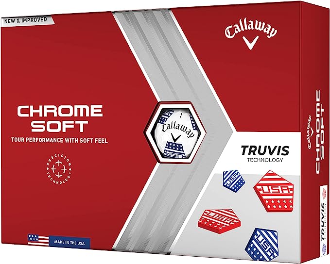 Callaway Golf Chrome Soft Golf Balls - Usa - Truvis