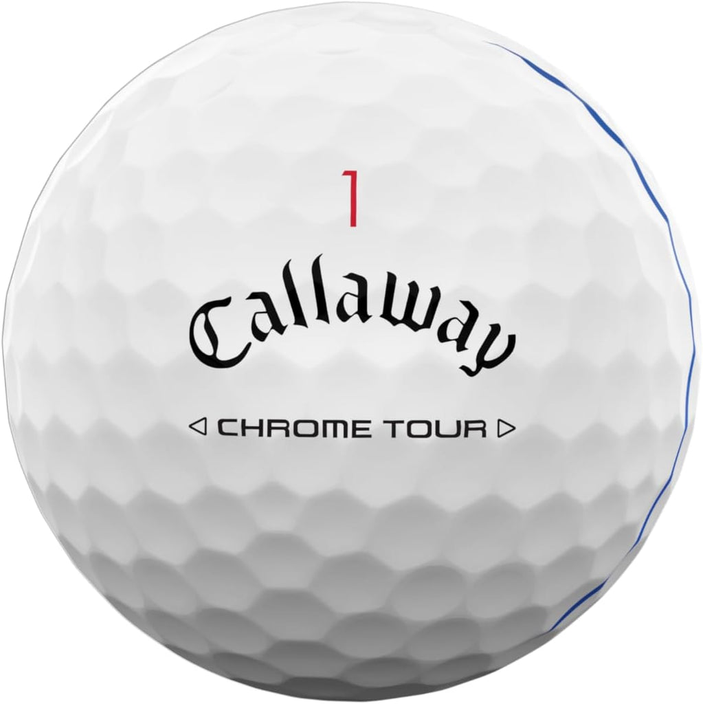 Callaway Golf Chrome Tour Golf Balls - White - Triple Track