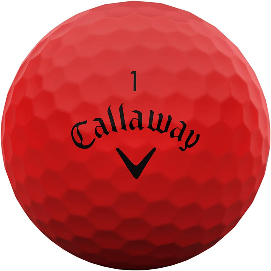 Callaway Golf Supersoft Golf Balls - Red - One Dozen