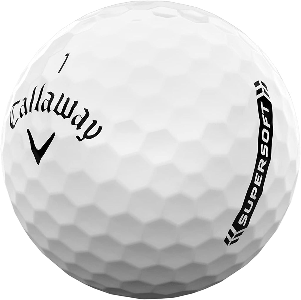 Callaway Golf Supersoft Golf Balls - White - One Dozen